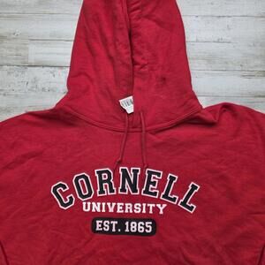 NEW - Cornell Big Red Hoodie Sweatshirt Mens LG NCAA Hooded Sweater